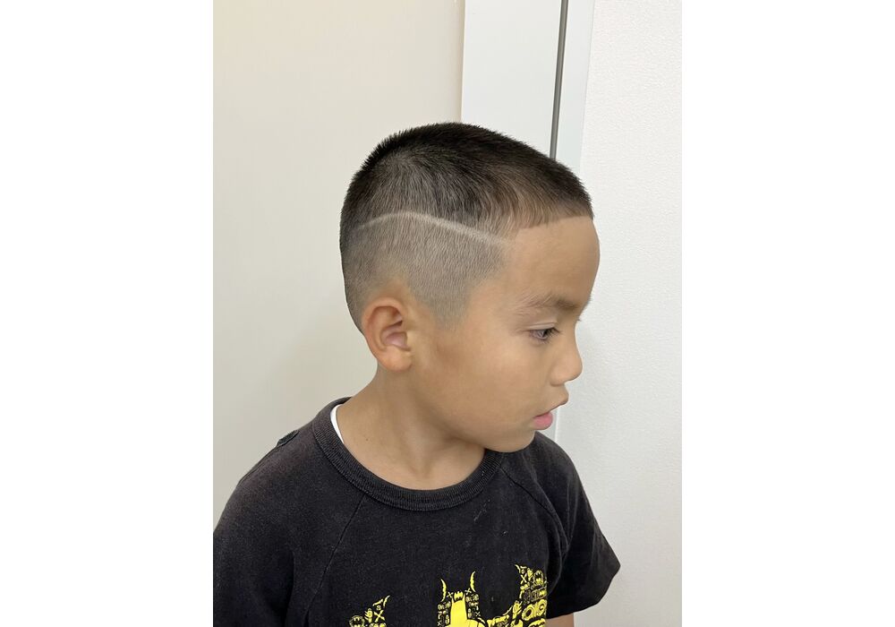 自宅で子どもの散髪、バリカンで9mm坊主にするとこんなかんじになるよ！ 2歳男の子- 都会より田舎が好き