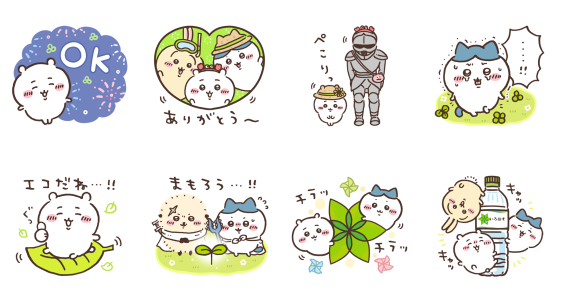 ちいかわ多スタンプちいかわめも〜ときどき、日記