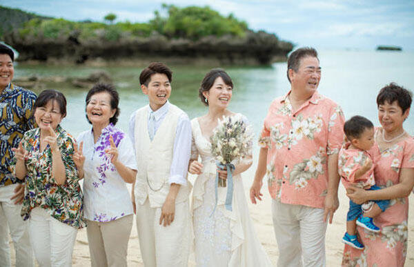 STUDIO BLUE MIYAKOのスタッフブログ 新郎リゾートカジュアルスタイル④Photorait