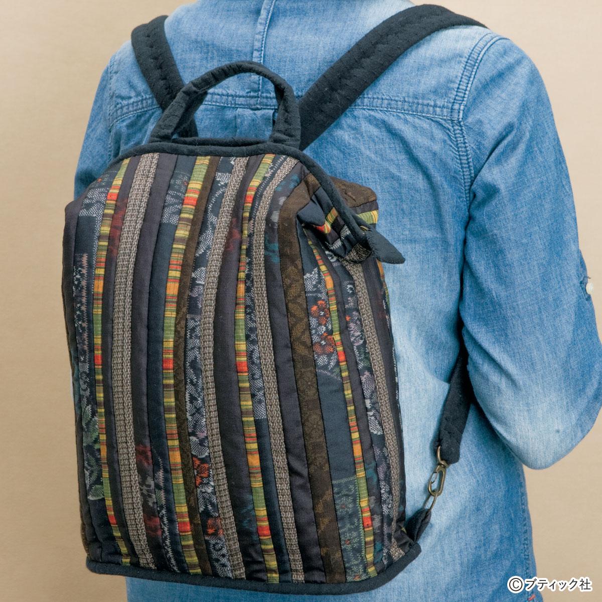 ベビーリュックの作り方① キルトリュック 子供用リュック ハンドメイド How to make a baby backpack