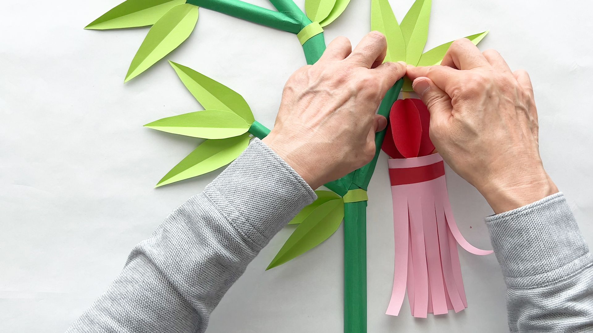 笹の葉 折り紙 七夕 保育園 幼稚園 高齢者施設 壁面 その他素材 minju 通販 17704919Creema クリーマ