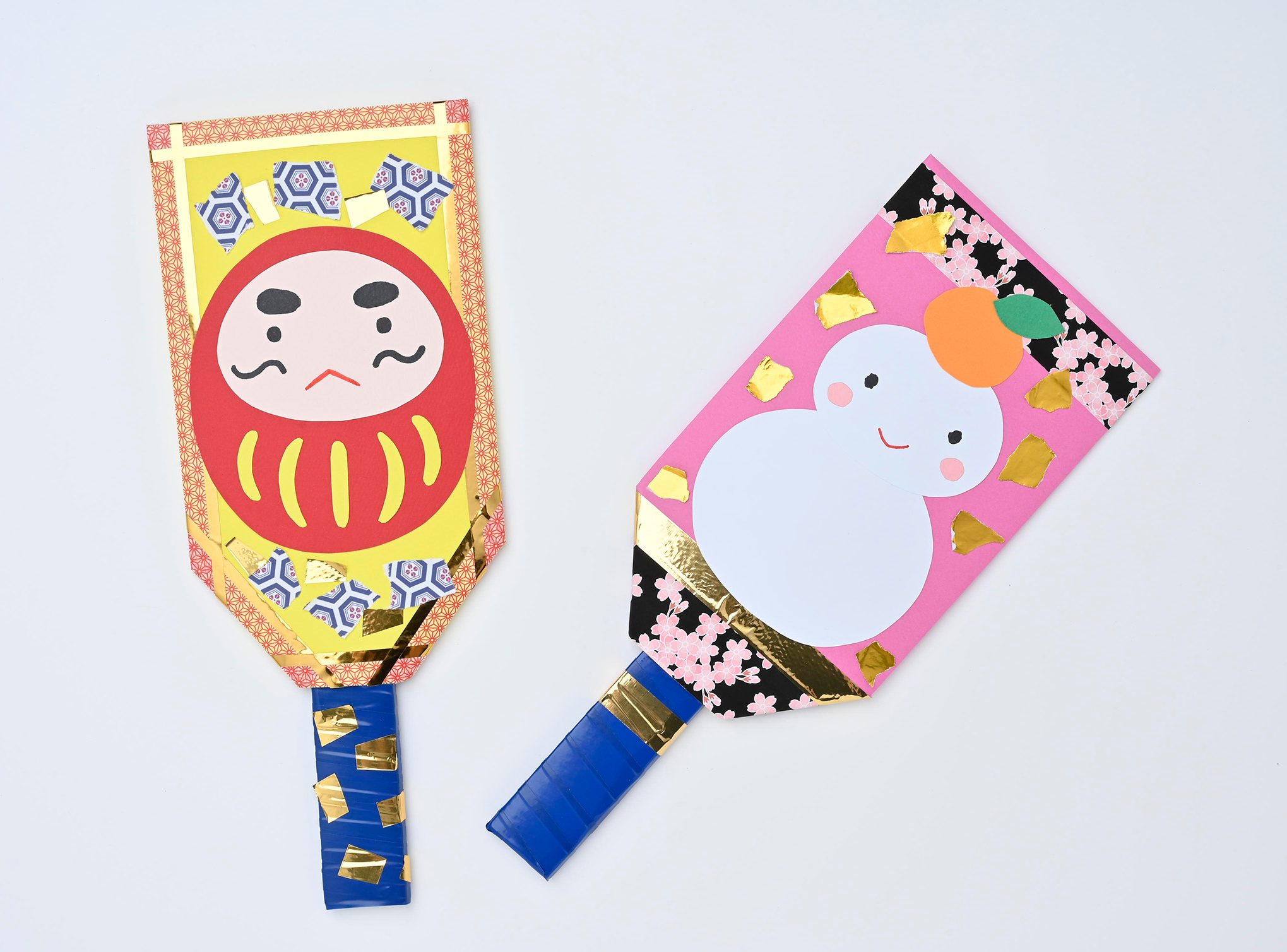 羽子板を作って遊ぼう＆飾ろう お正月の製作 みんなの幼児と保育