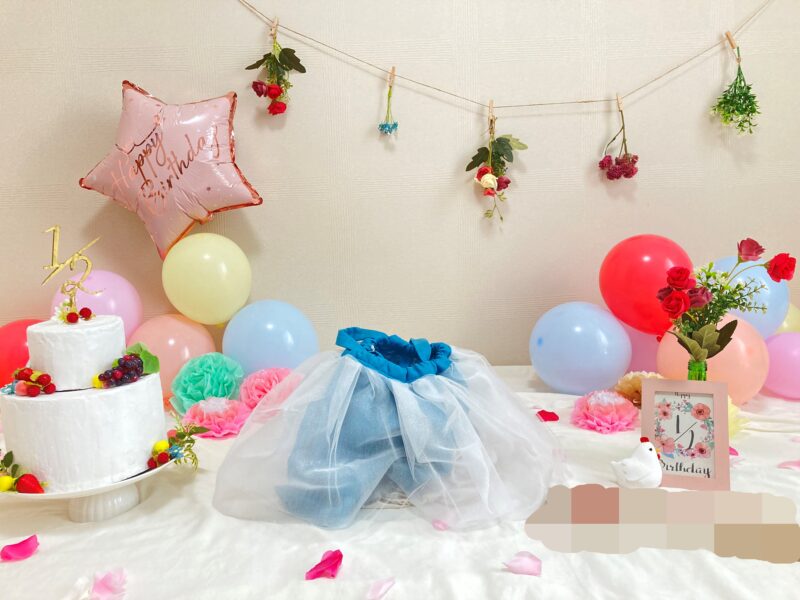 ハーフバースデー タペストリー 100 均TikTok