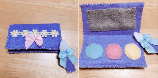 100均!おすすめ お化粧ごっこに！手作りメイクセットの作り方を紹介みみねこ日誌