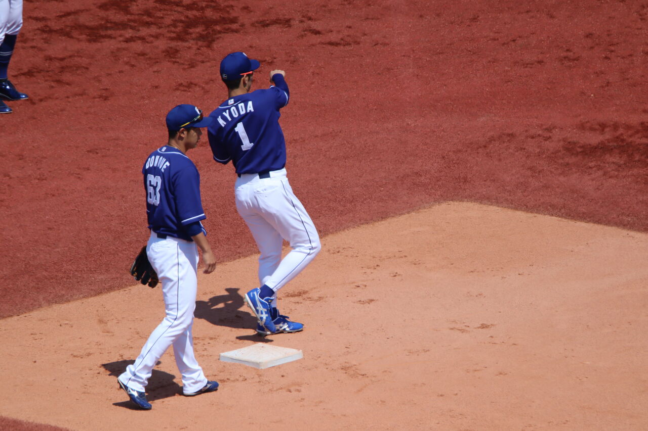 京田陽太選手ファン必見！実際着用！かなりレア！中日時代の試合前練習