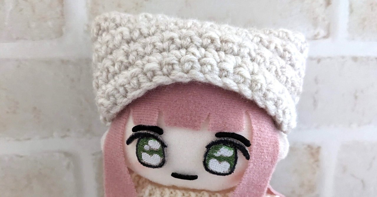 無料編み図 ベビー用かぎ針編みクマ耳帽子の作り方 くまさんビーニーKitto AMERU キットアメル