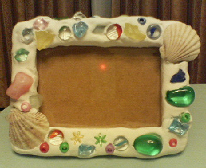 写真立て 手作り 100均 子供 紙粘土TikTok