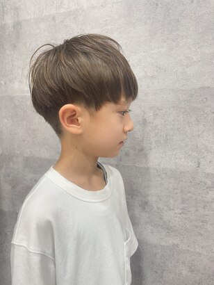 子供の髪型 キッズカット 男の子 ミディアム よっしーの畑