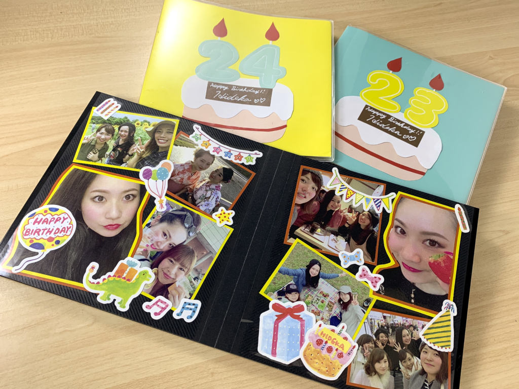 誕生日アルバム 手作りsheinTikTok