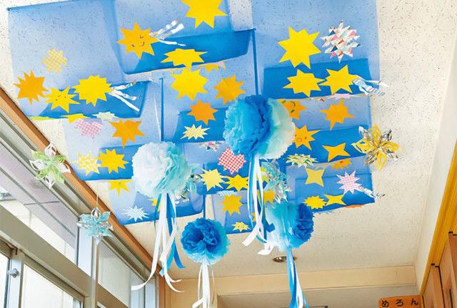 簡単！七夕飾りの吹き流しや紙衣の製作アイデアみんなの幼児と保育