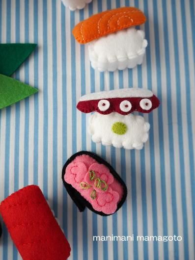 受注製作 手巻き寿司ごっこ フェルトおままごと オーダー の通販 by Hana*オーダー受け付けてます shopラクマ