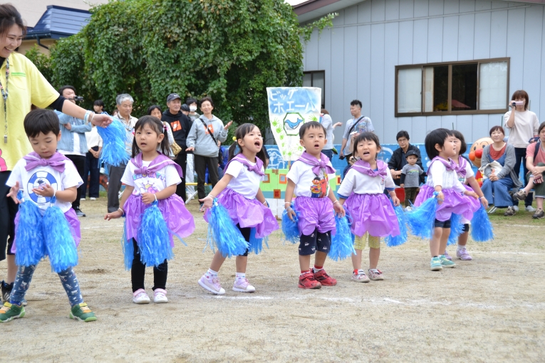 運動会がんばりました！ ２福島県郡山市 みらい幼稚園