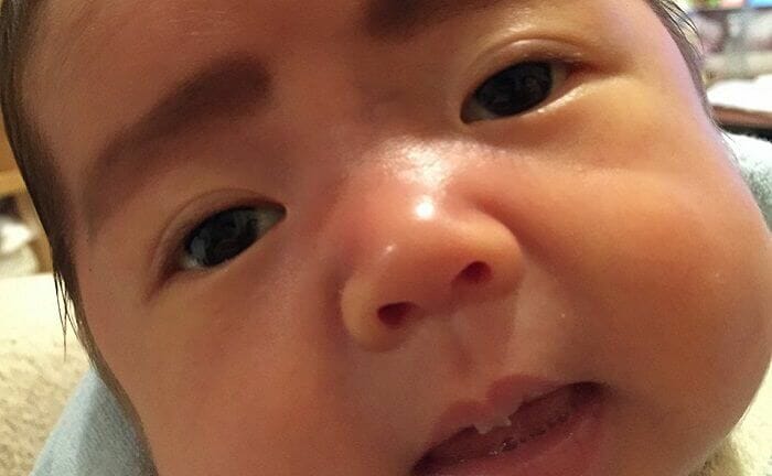 笑う赤ちゃん★笑顔度 生後半年の赤ちゃんの笑顔！ Baby Laughing6 months old癒しの時間幸せの笑顔元気になれる