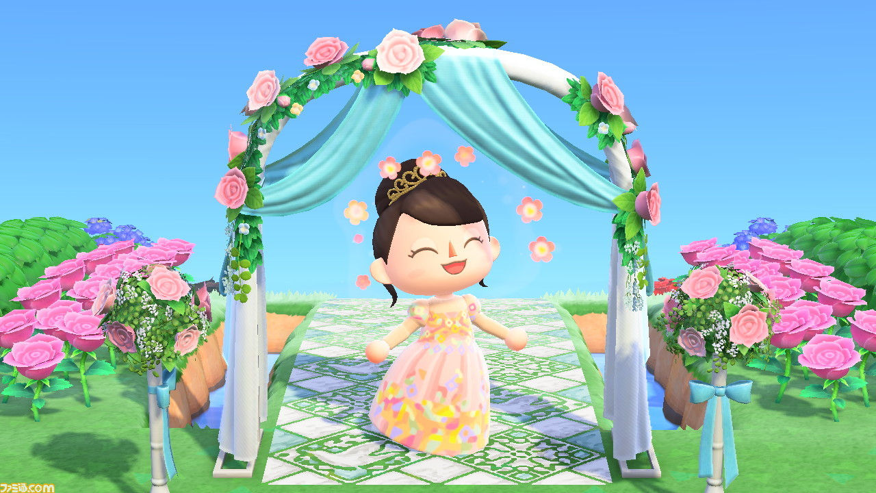 あつ森 ウエディングムービ