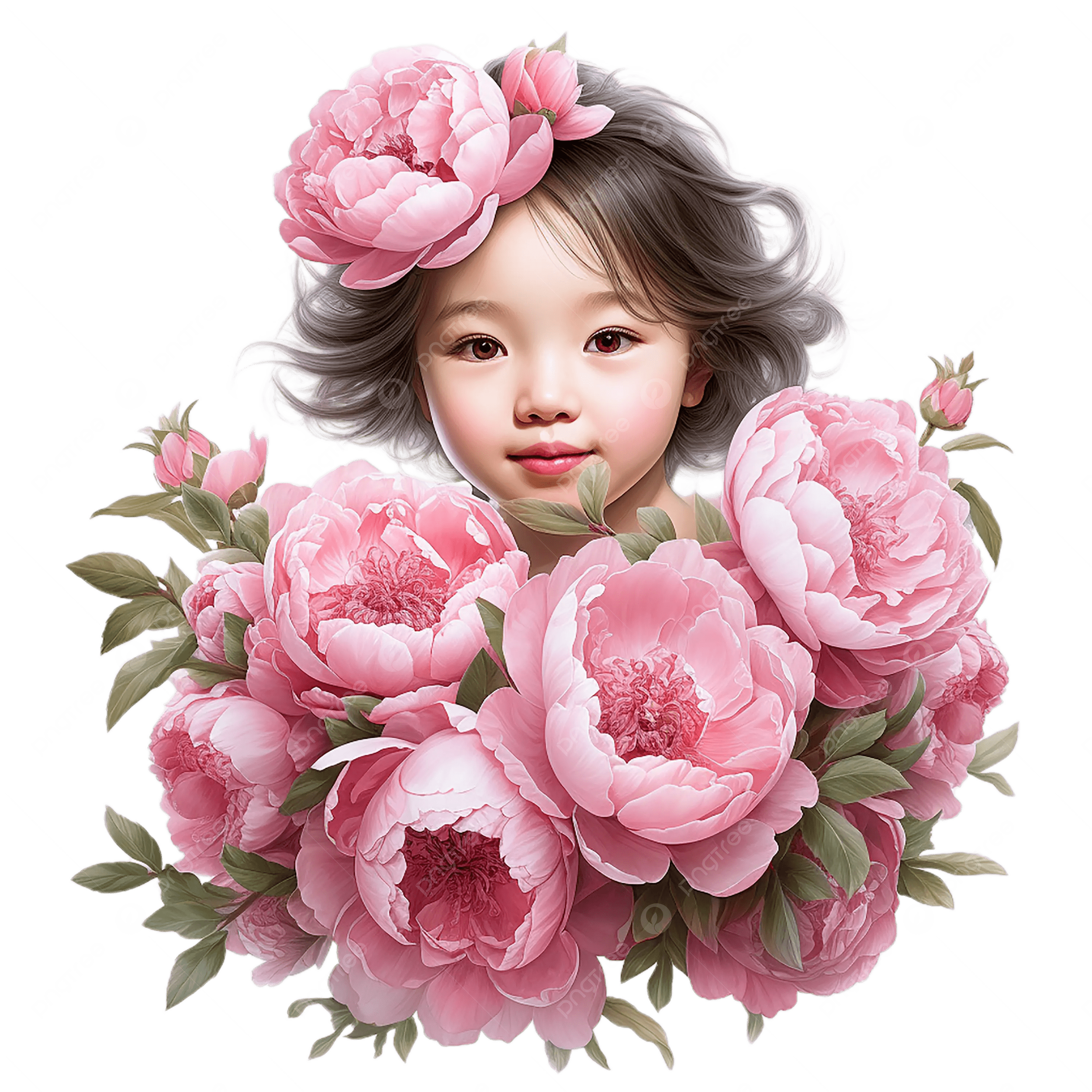 アジアの中国の女の子が水、泡と一緒に遊ん — ストック写真 © kiankhoon154590122