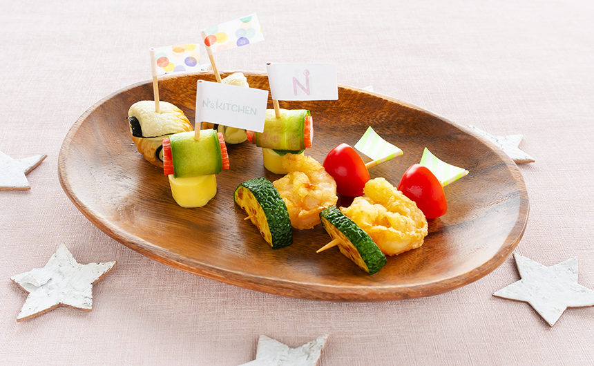 子供ピンチョス！大人ピンチョス！育児絵日記＋mono.interior*