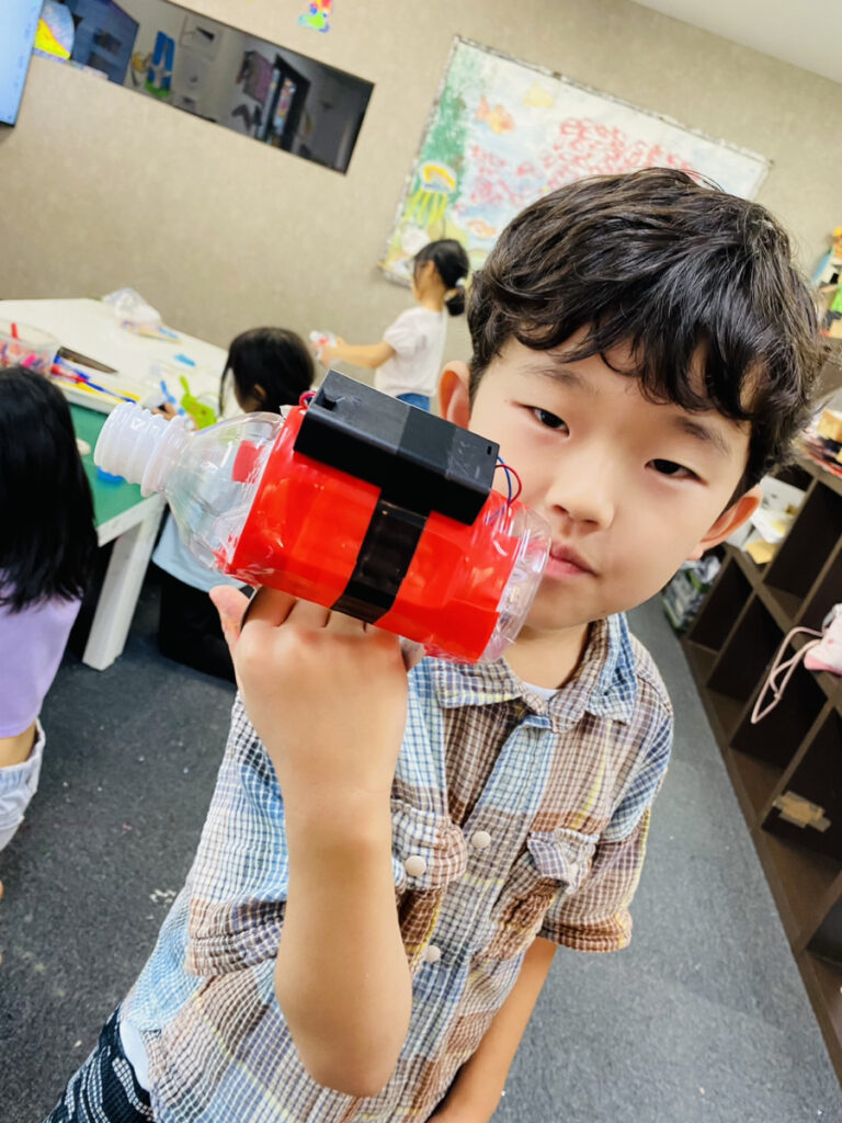 かんばこうじのおもしろ工作卓上掃除機