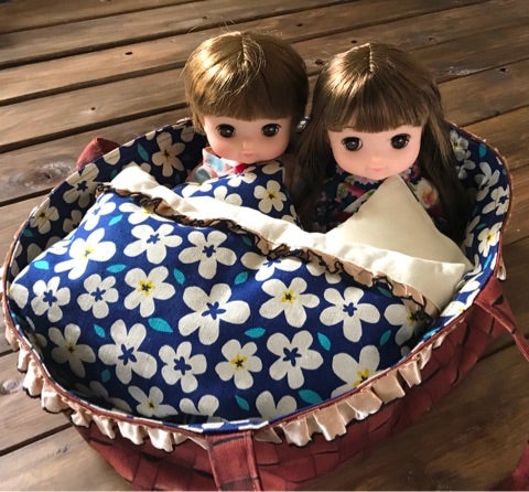 Introducing the pattern of Dollkucoufan 有料型紙 綿入り＊ふわふわドールクーファンの型紙を紹介します