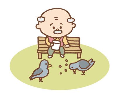 おじいさんとおばあさん」 - 無料イラスト イラストareira