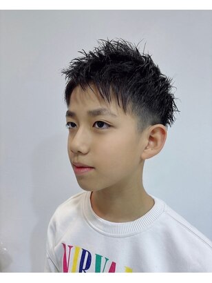 メンズのオススメ順 キッズ ベリーショートの髪型・ヘアスタイル楽天ビューティ