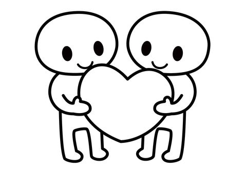 映えるポーズを描こう！ 二人で自撮りしているキャラクターイラストの描き方いちあっぷ