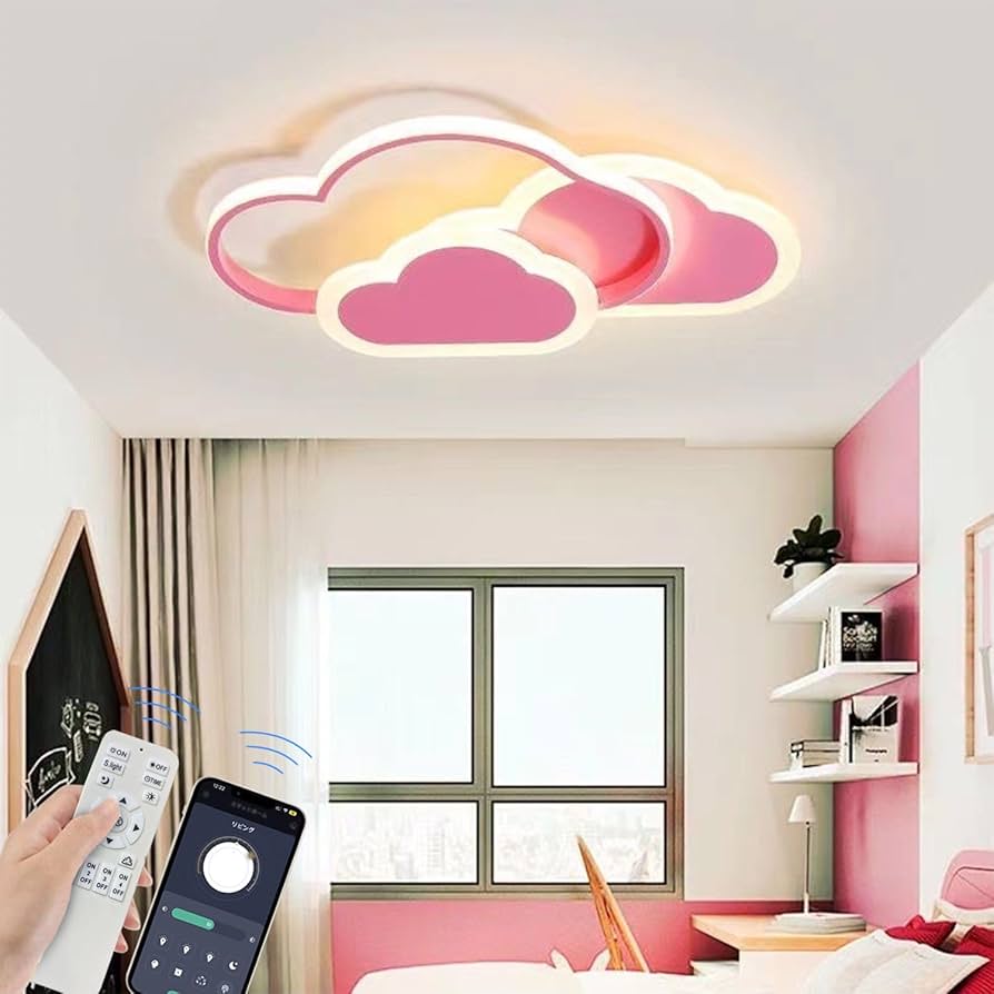 照明 雲 ライト 月と雲 バーミーズ 1灯 シーリングライト LED電球付き 天井照明 インテリアライト リビング インテリア 室内 北欧 おしゃれ寝室 子供部屋 玄関 カフェ ホテル モダン かわいい送料無料インテリア,ライト・照明Nester