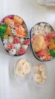 3歳1歳お弁当の写真・画像素材-Snapmart スナップマート