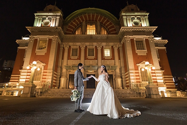 和装前撮りロケーション撮影大阪京都前撮りフォトウエディング記念写真スタジオ写真白無垢打掛引き振袖紋付袴後撮り
