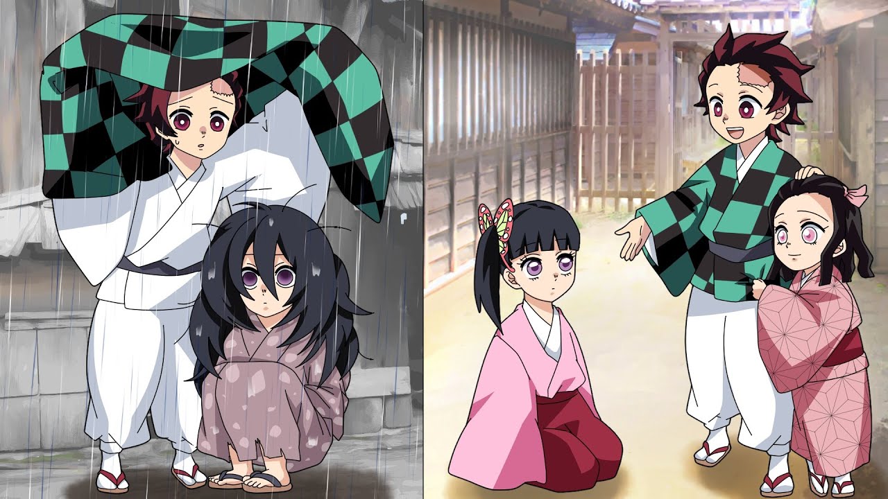 鬼滅の刃 炭カナファミリー総集編お楽しみセットvol.2💕 子供に仲良しシーンを見られてからカナヲが3人目の子供 を妊娠・出産、そしてワンオペ育児までｗ 炭治郎 カナヲ 声真似- YouTube