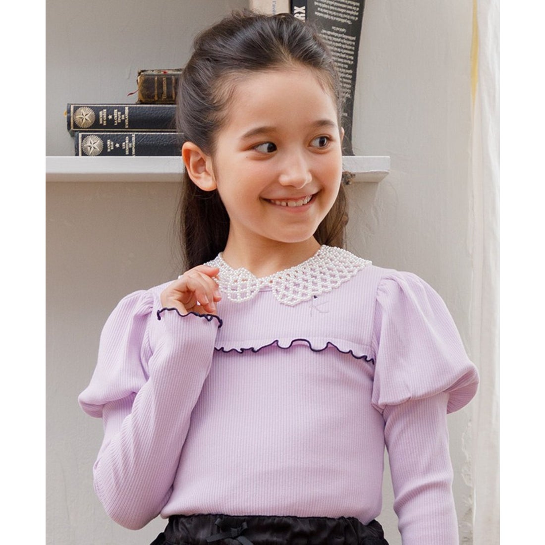 キッズサイズ 花ビーズネックレス うす水色✕きいろ 34cm ネックレス・ペンダント amu 通販 11756817Creema クリーマ