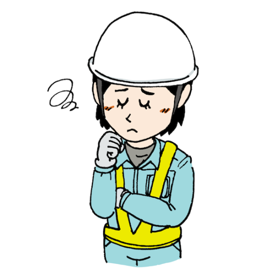 フリーイラストガッツポーズする工場作業員の女性パブリックドメインQ：著作権フリー画像素材集