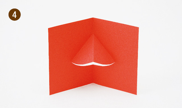 初心者のポップアップカードづくり 平行折りをベースにした横にゆれるしかけ - しかけ絵本のアトリエ