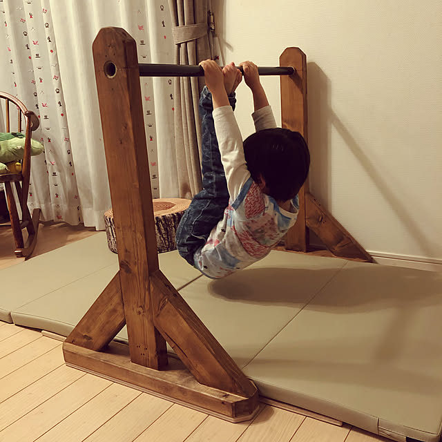 DIY 鉄棒を庭に作る SGP 庭いじり vol .1