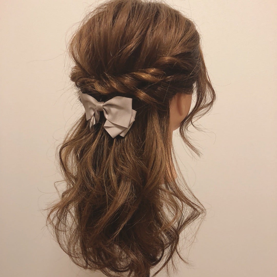 ハーフアップスタイル style７福岡・九州で和装の神社結婚式・和婚ならウェディングセレクト！和婚