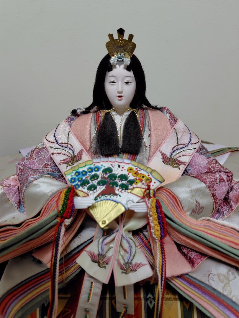 小倉草園 親王 芥子 小京都 金花草柄「金の花に彩雲」 - 人形舗 福順号オンラインショップ雛人形ひな人形五月人形専門店