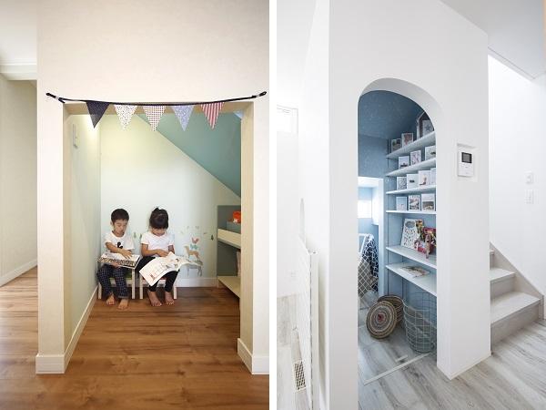 階段下の秘密基地6選！階段下のスペースを生かした小部屋まとめ家づくりガイド記事 くふうイエタテ