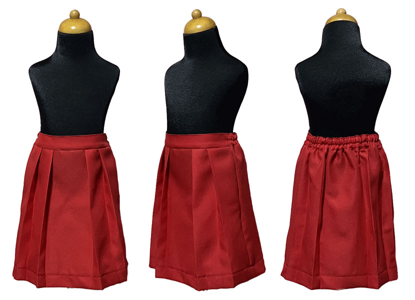 型紙不要 １ｍで作れる、直線裁ちのこどもギャザースカートnunocoto fabric