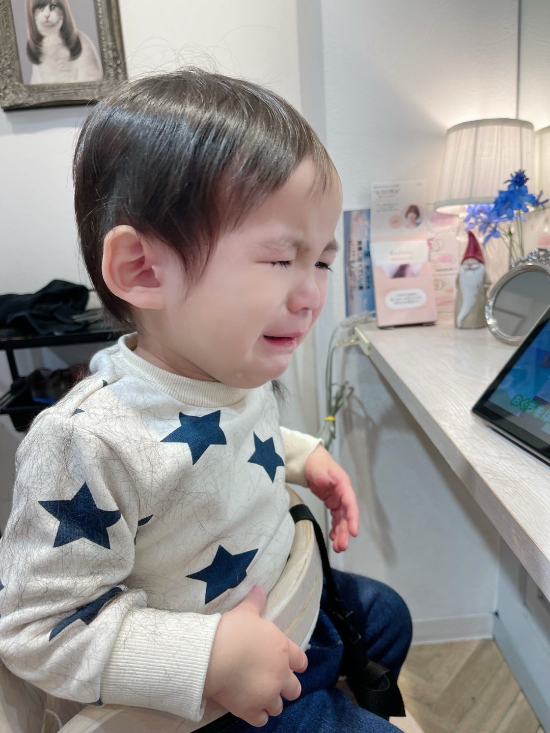 保育園から帰ってきたらこんなにかわいく！1歳娘 時々3歳息子 のヘアカタログ♪&あんふぁん