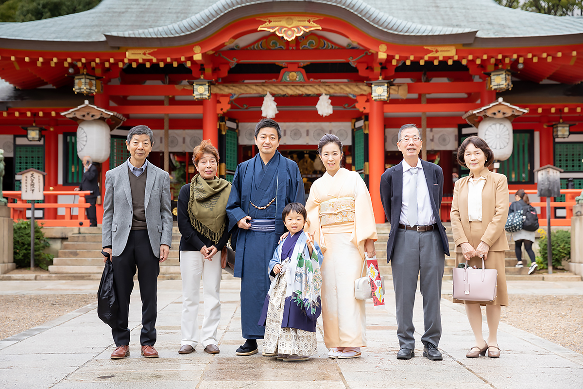 生田神社の七五三出張撮影ガイド＆作例写真紹介 - YUNAGI FILMS