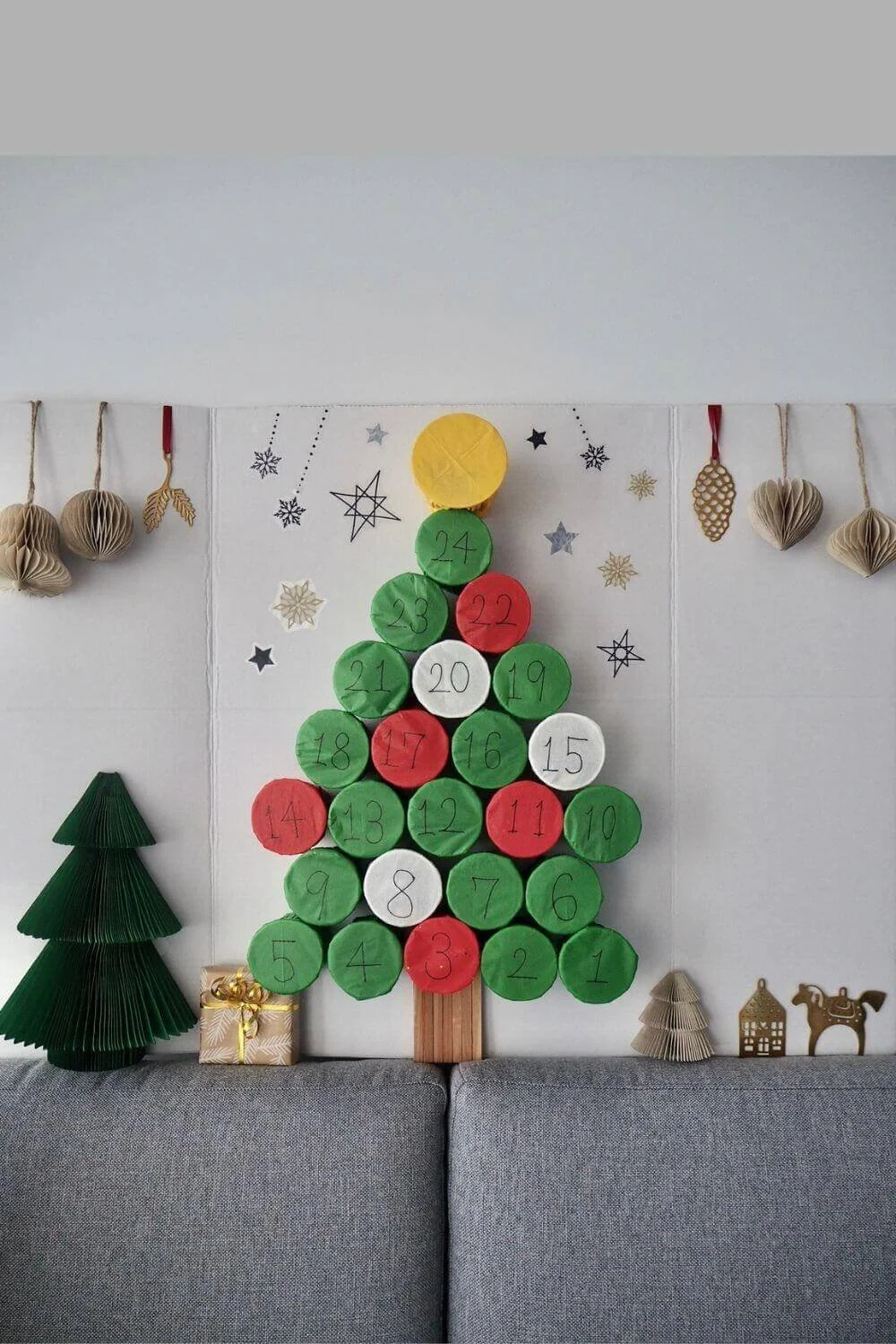 ダイソー 110円で買えるとはびっくり！手作りアドベントカレンダーがすごいサンキュ