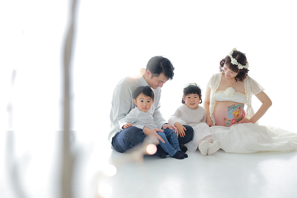 マタニティフォト＜撮影例＞ ファミリーマタニティフォト 名古屋│SNOW*IN