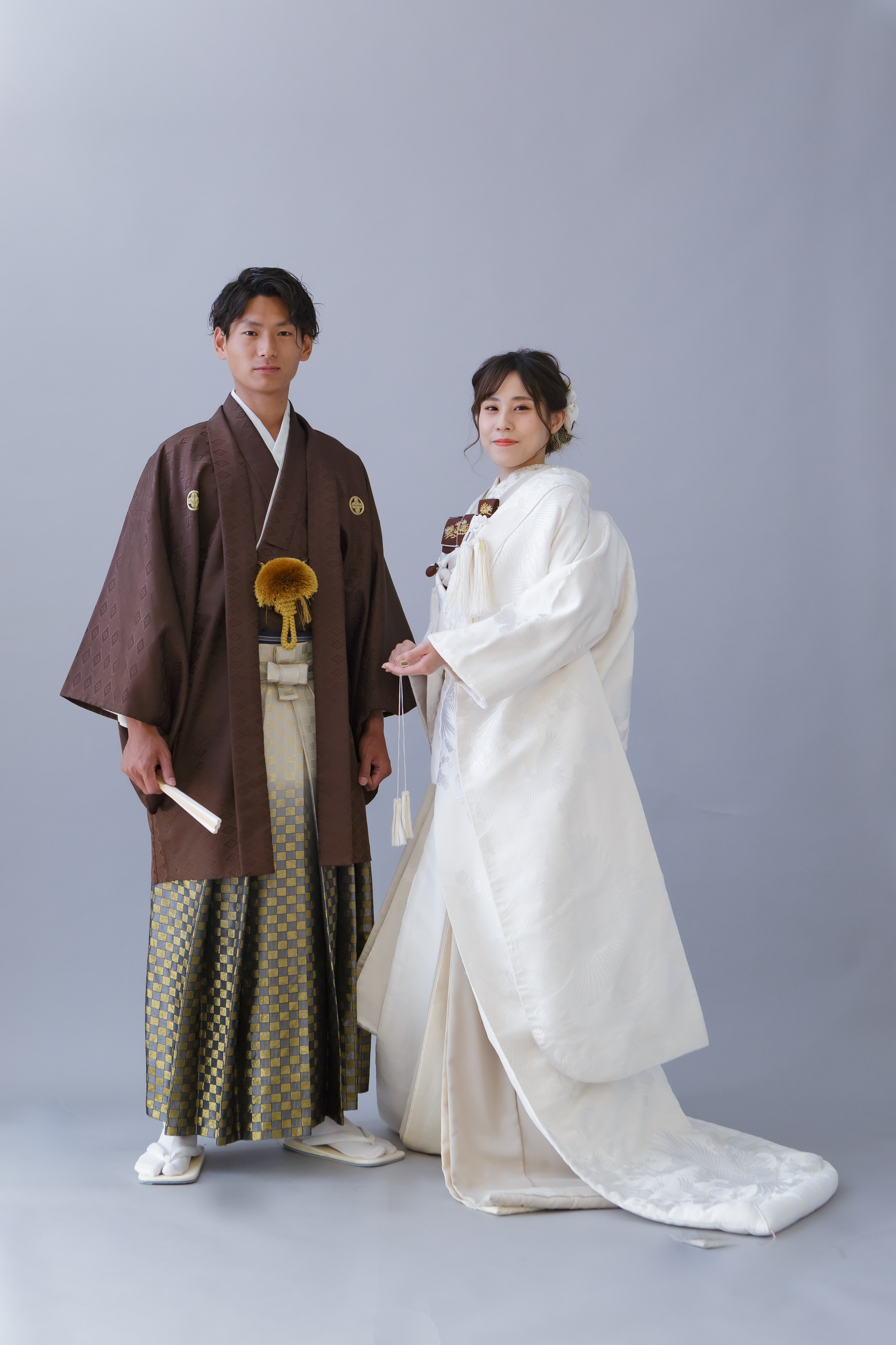 大阪前撮り からん和装のロケーション・フォトスタジオ前撮り