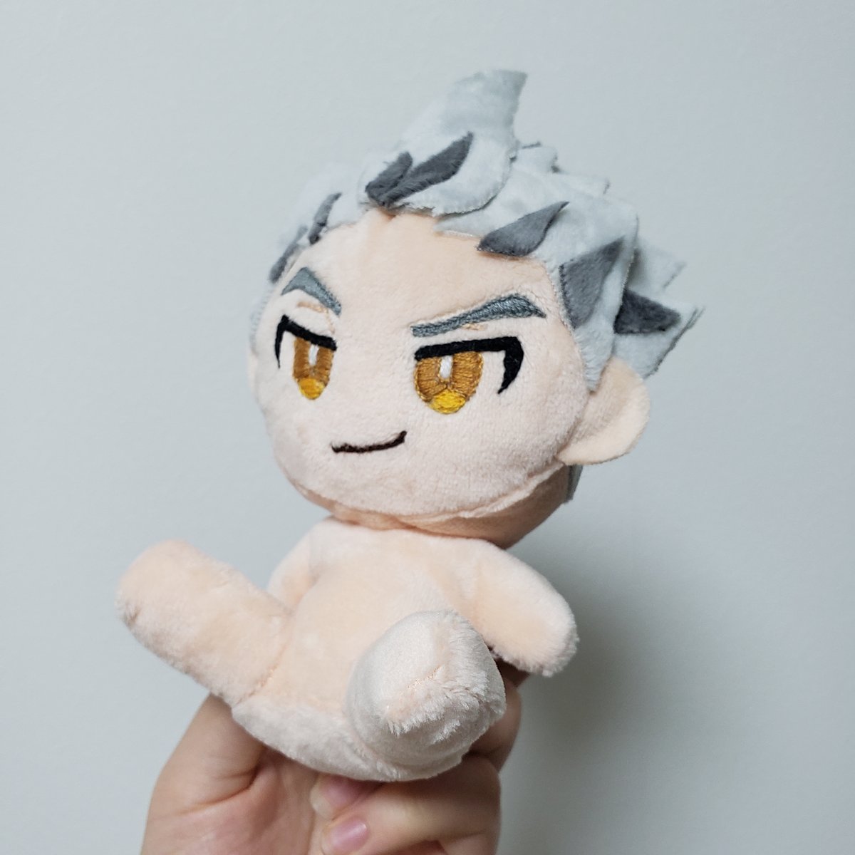 前に作った推しぬいが可愛すぎて、Lサイズも作っちゃったよ ！, 今回も“ぬいのボディ”など材料はユザワヤさんで購入🛍️,お顔作る工程が一番楽しい🥰💕, 全然似てないけれどモデルは宝塚の夕渚りょう さん🌟, 現在絶賛公演中の作品のお衣装で作ってみました💓,お洋服は本を見て作ったので、工程は割愛しました🙇🏻‍♀️, お靴はフリマアプリでお迎えしたよ〜✨👞,