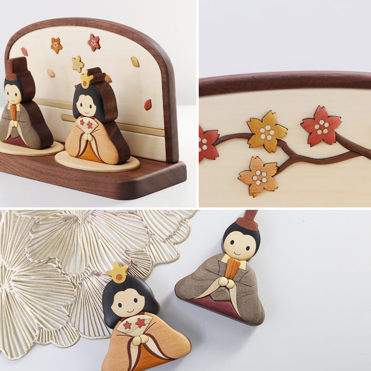 雛人形 ひな人形コンパクトでおしゃれな可愛い・初節句 恵月人形本舗