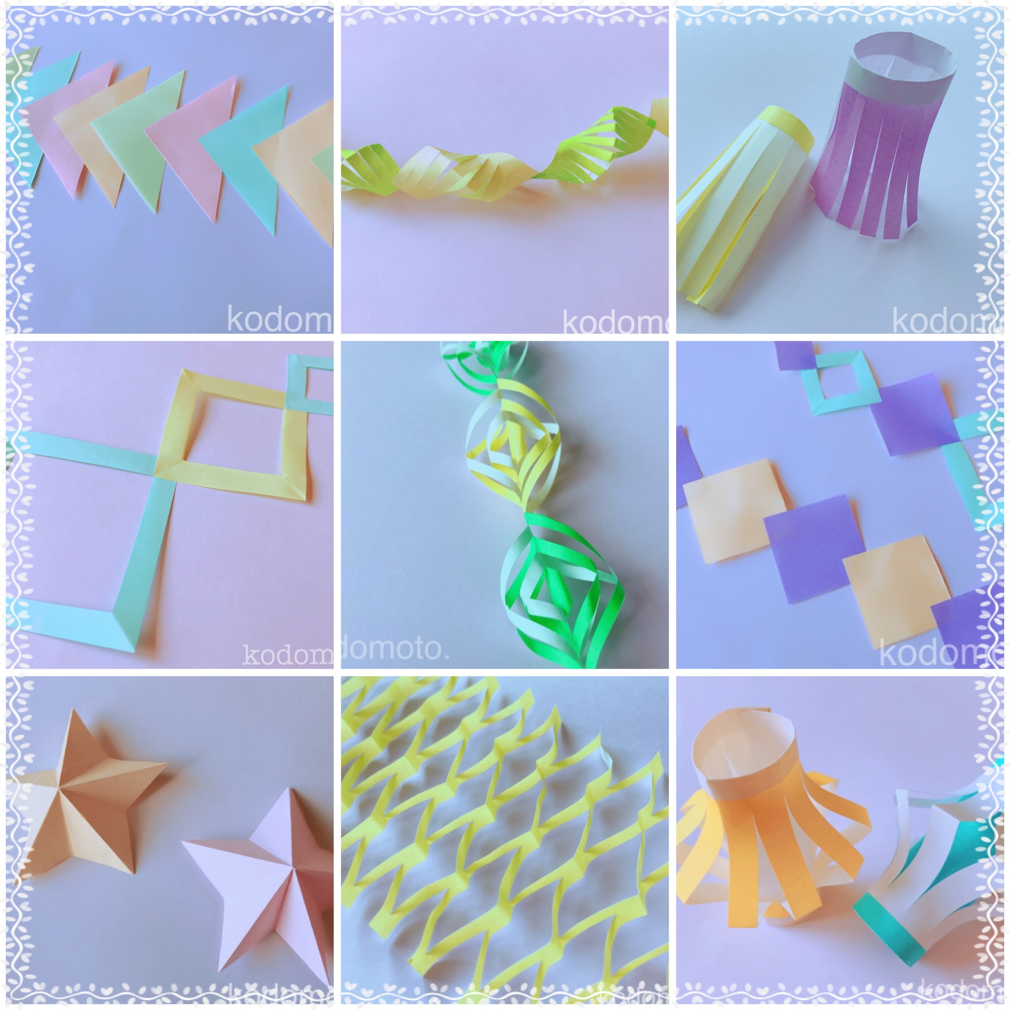 七夕飾り 手作り簡単 笹の葉TikTok