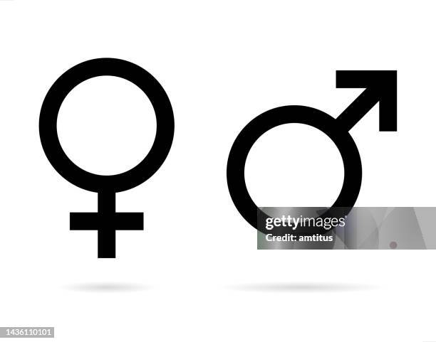 男女共同参画オス、メスとトランスジェンダー平等の記号 ストックベクター ©koksikoks 145702185