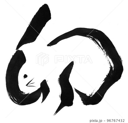 超簡単なうさぎの年賀状🐰誰でも描ける手作り年賀状デザイン4選！🐇How to draw a rabbit New Year's card