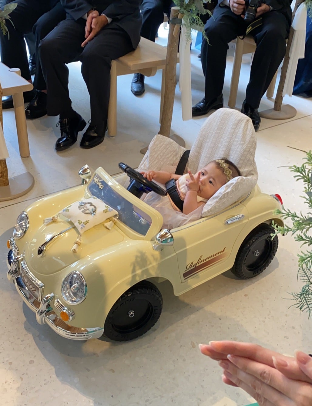 1歳児の結婚式参列!注意点は?リングガールはできる