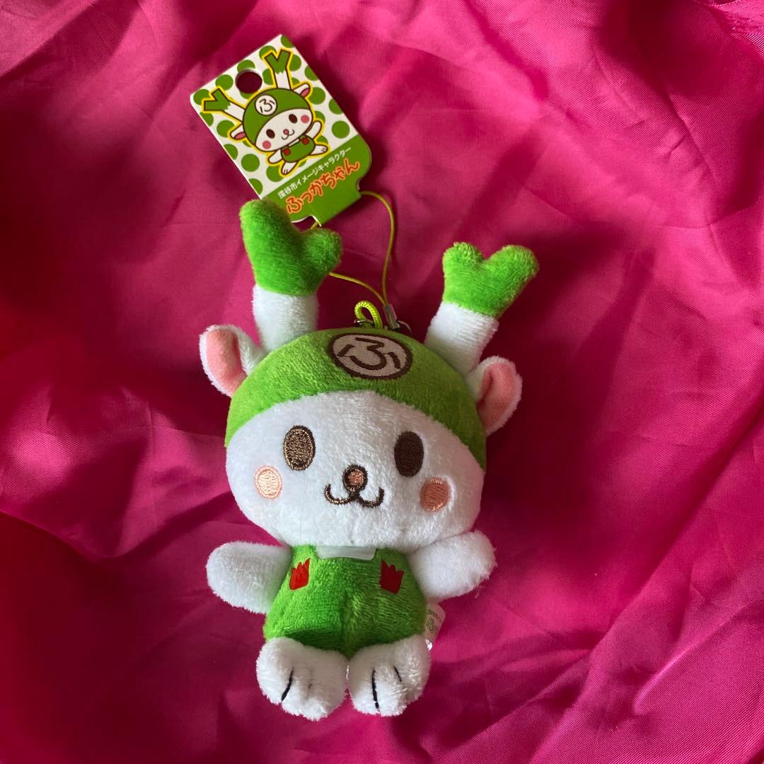 深谷ねぎの角を持つ「ふっかちゃん」ゆるキャラ