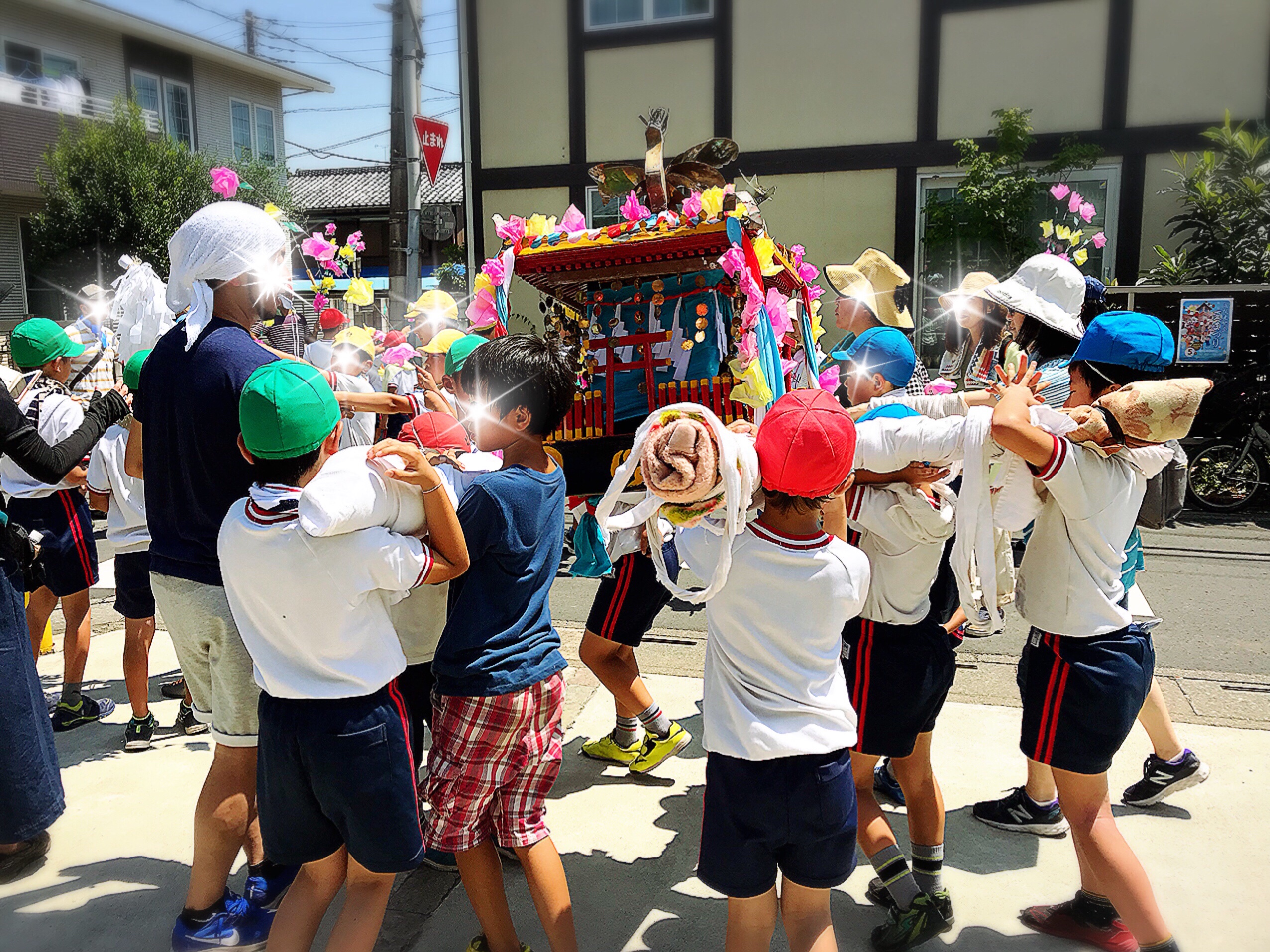 花みこし下牧こども園